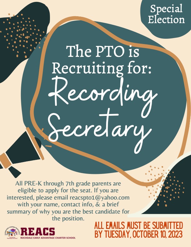 Apply for Recording Secretary