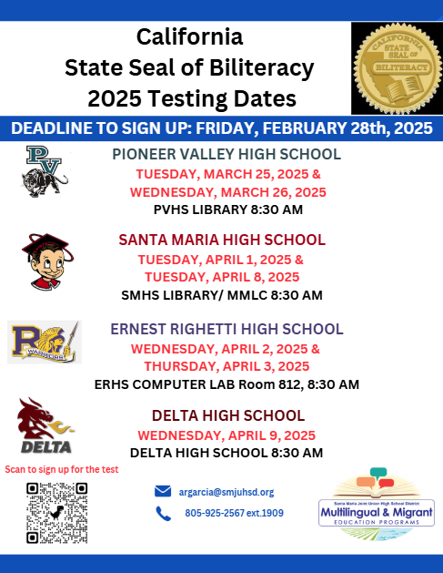 SSB Testing Dates Engl