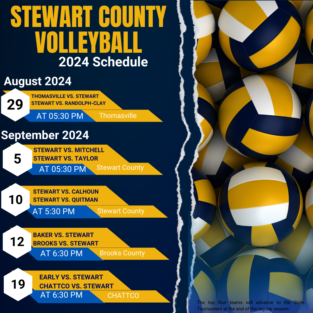 2024 Volleyball Schedule