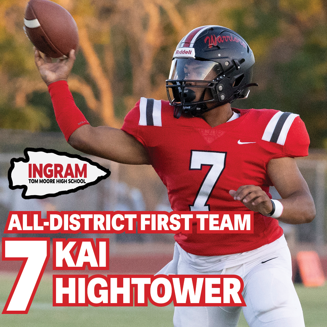 Kai Hightower was named to the all-district first team 
