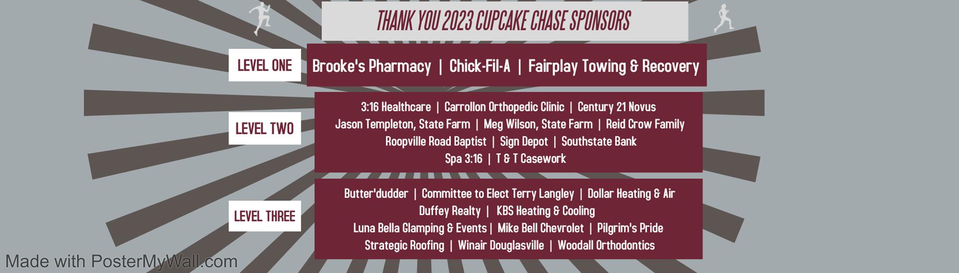 cupcake sponsors