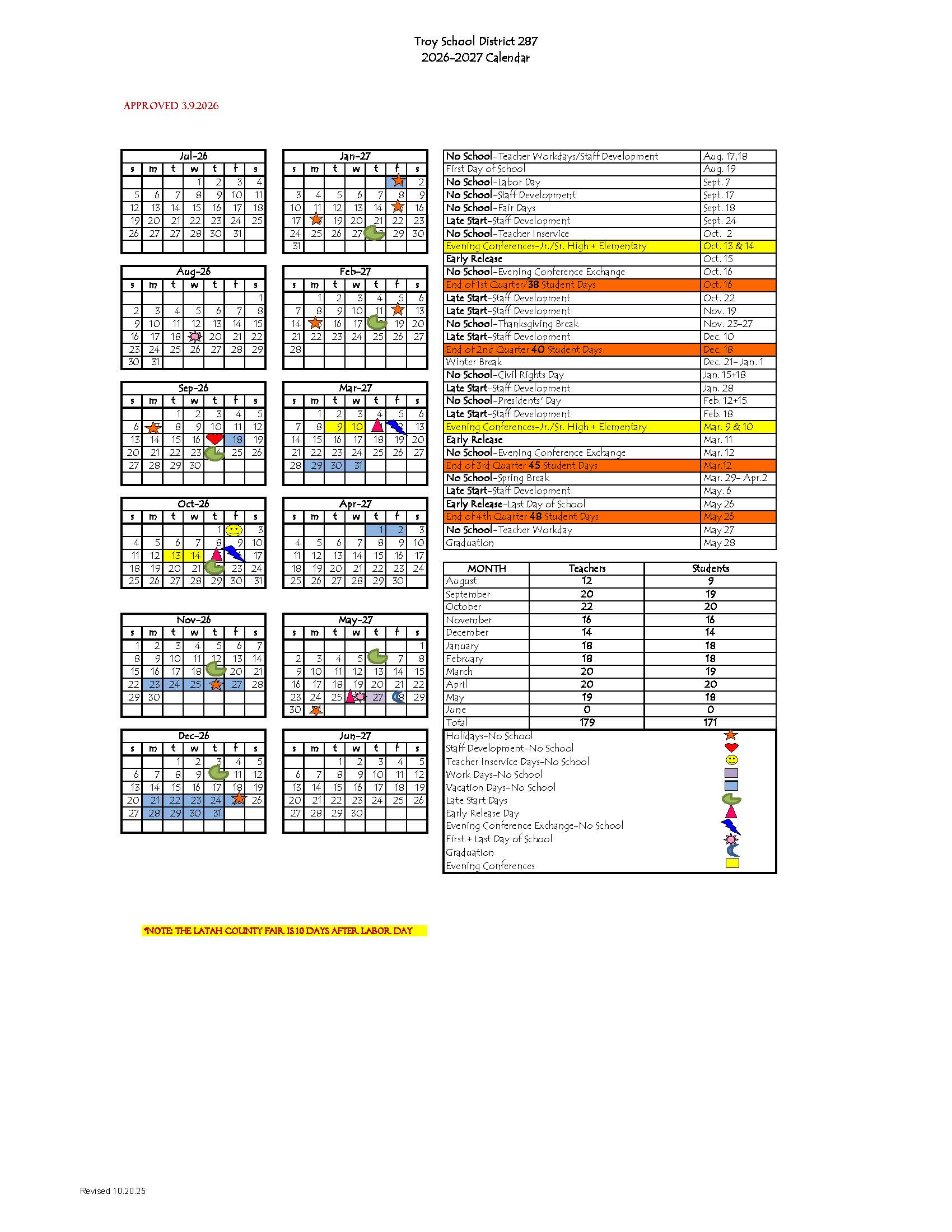 25-26 Calendar
