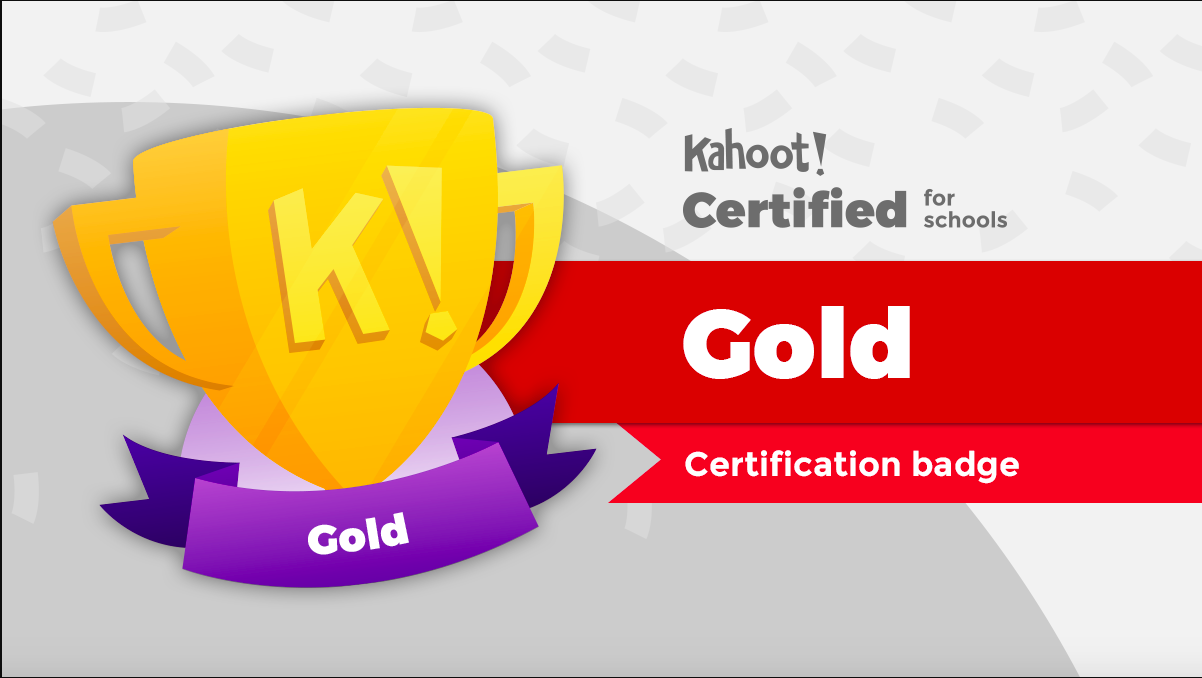 Kahoot Gold Certification