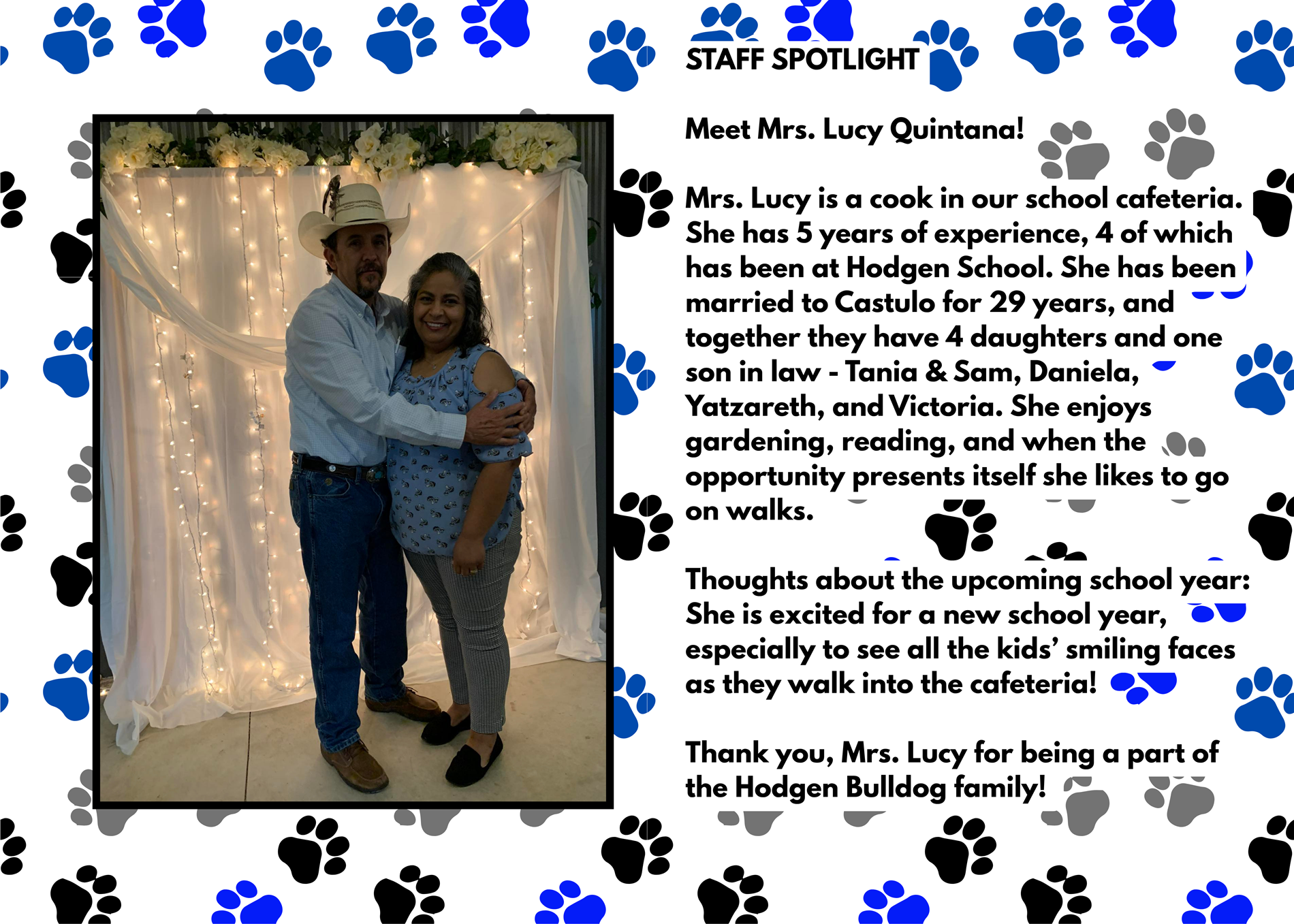 staff spotlights
