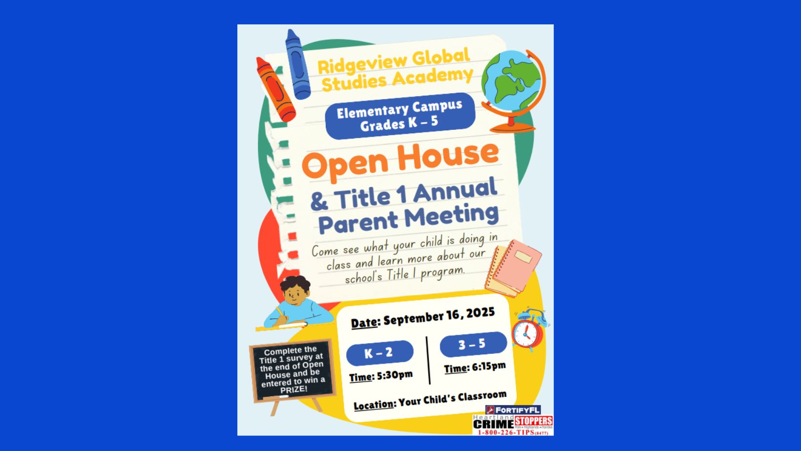 title 1 parent night