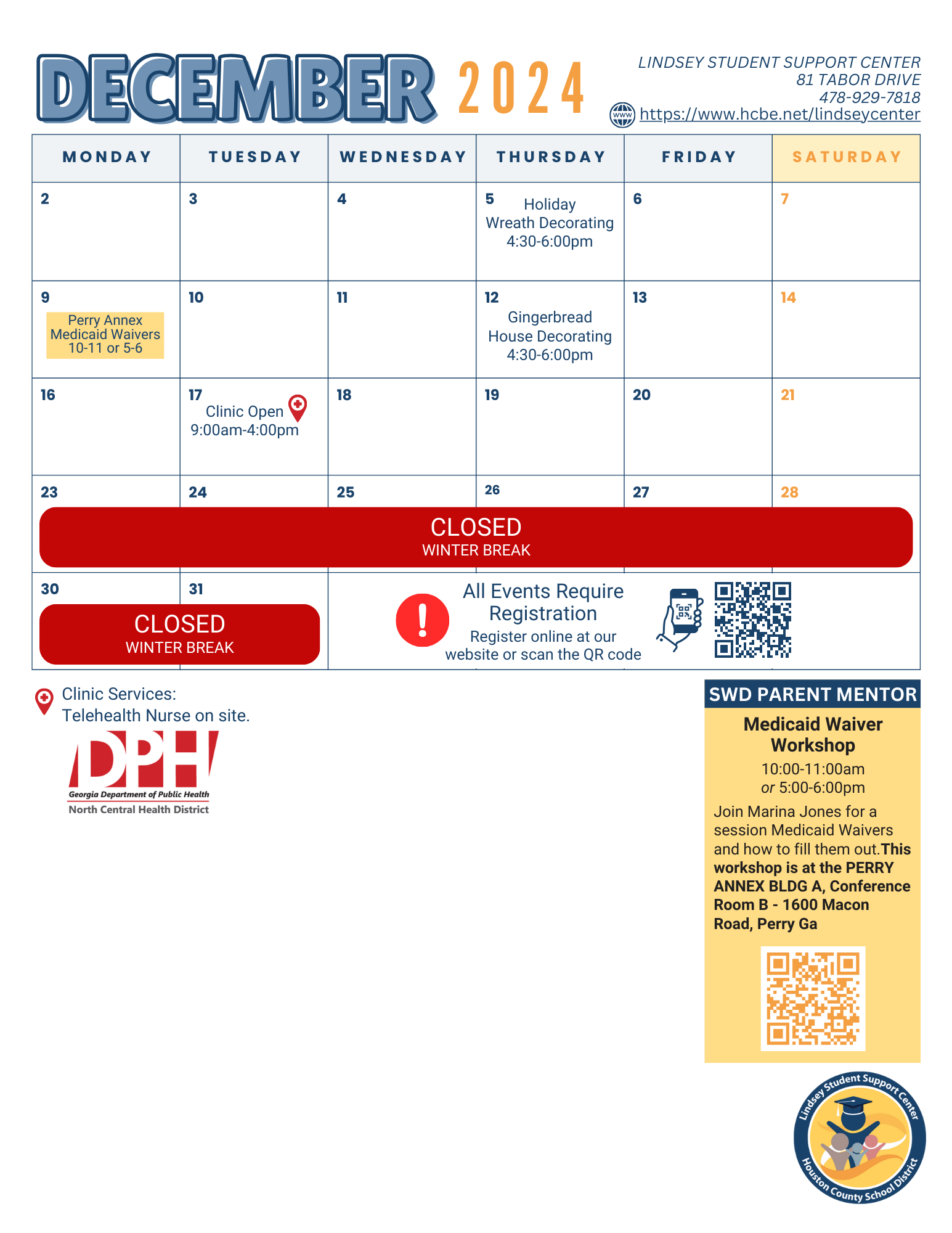 LSSC 2024 December Calendar