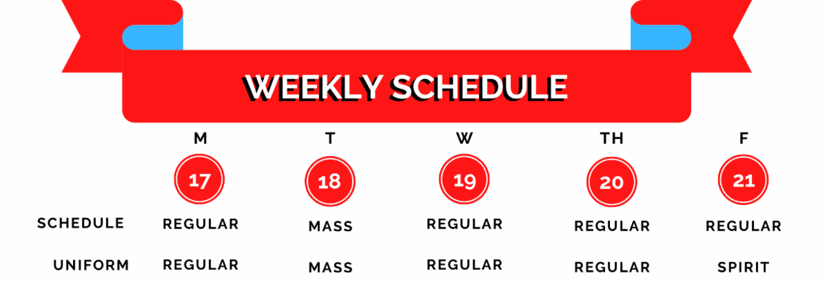 Uniform Schedule 3/20