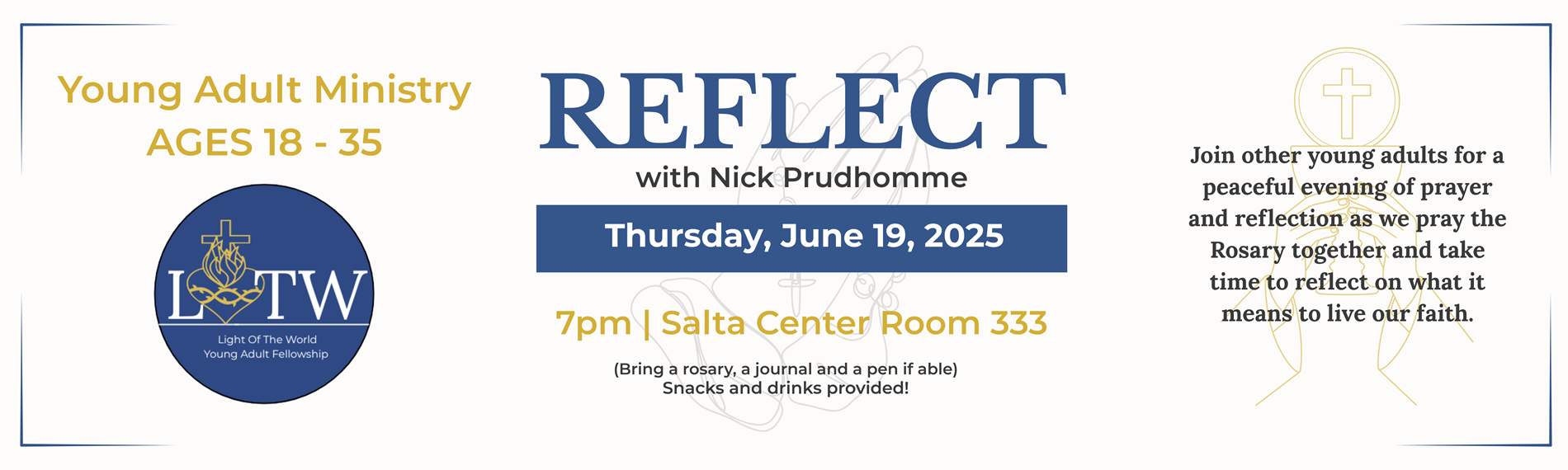 Reflect with Young Adults Reflect with Young Adults