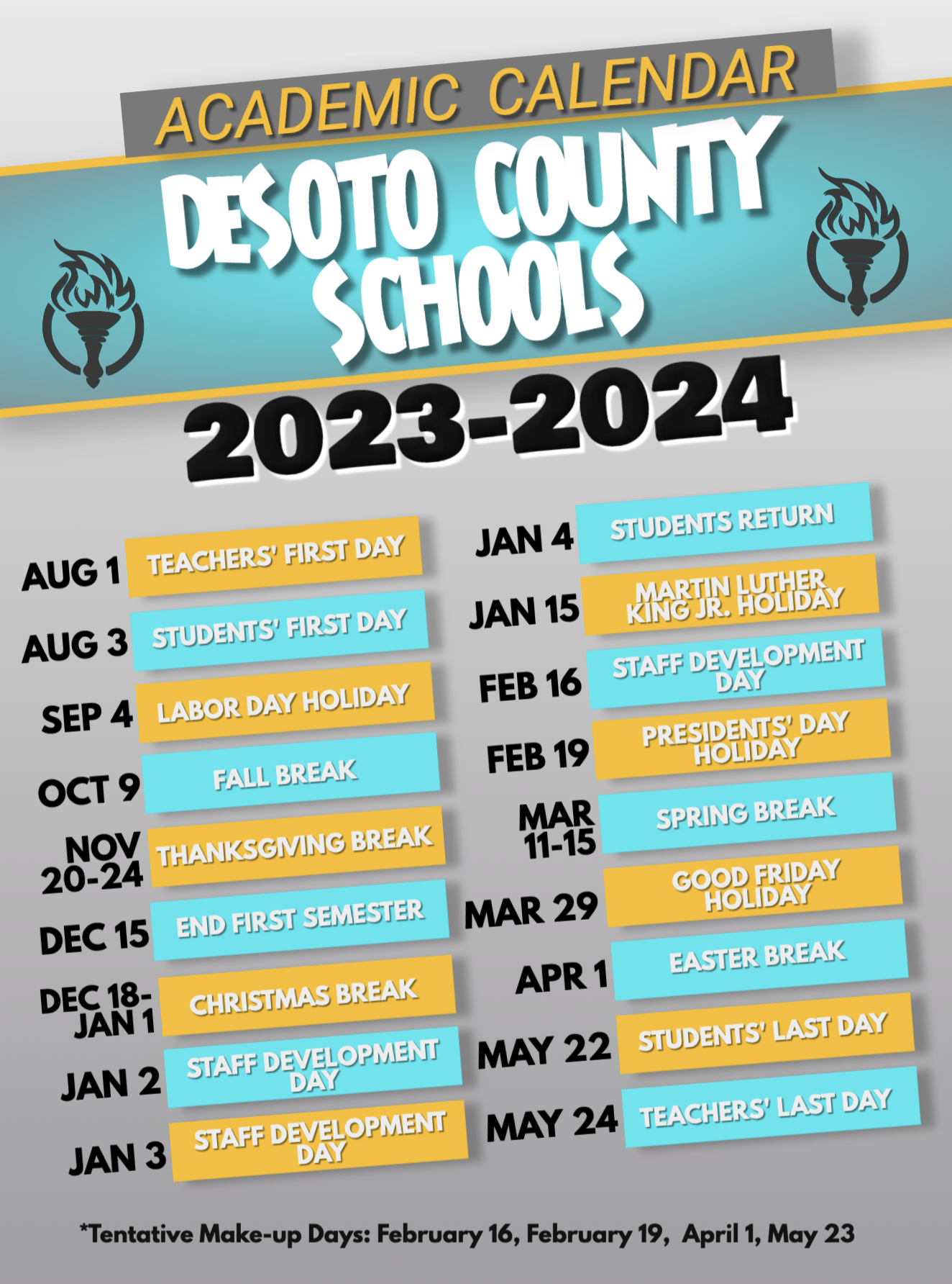 DCS 2023-2024 Calendar