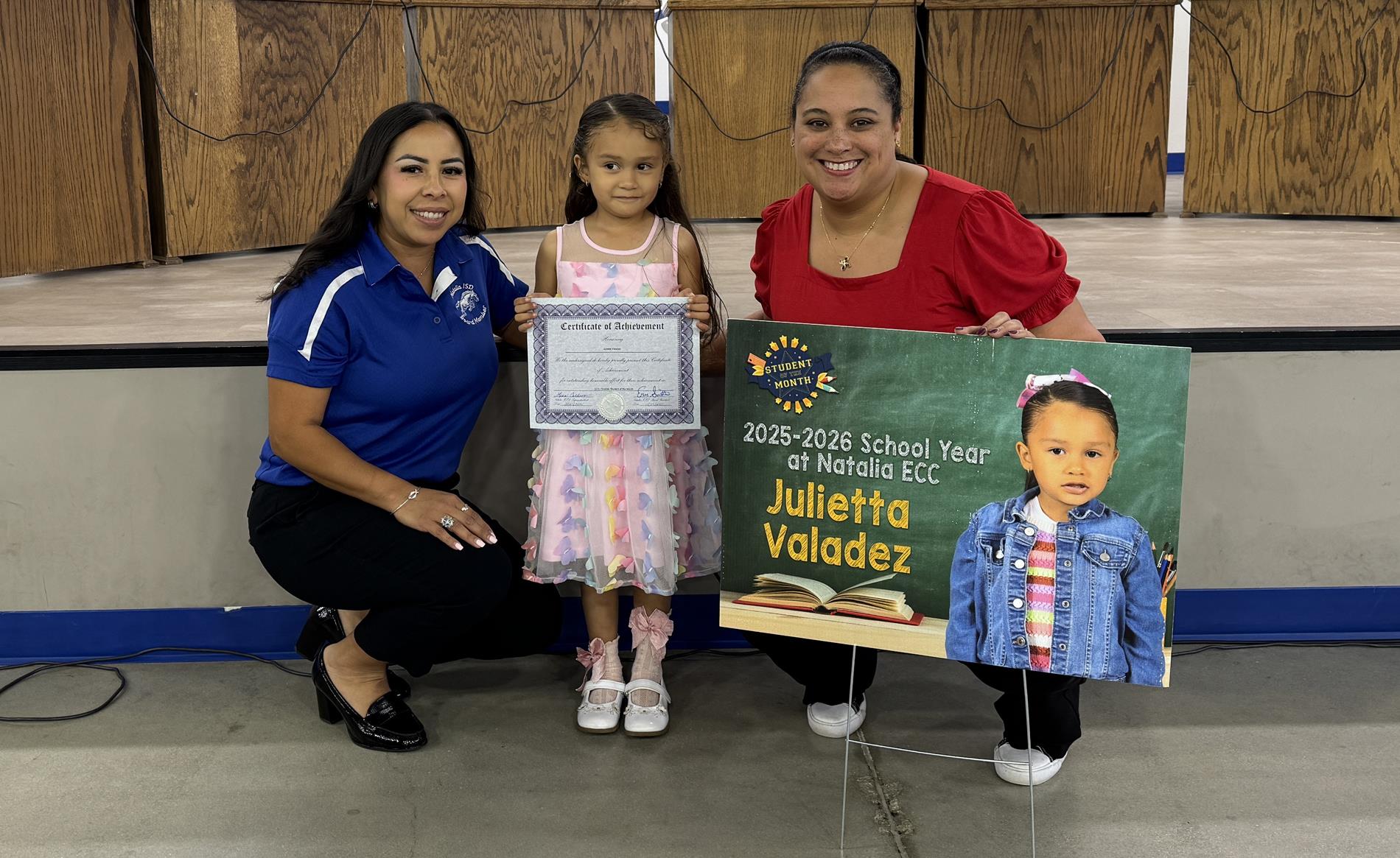 ECC Student of the Month for October