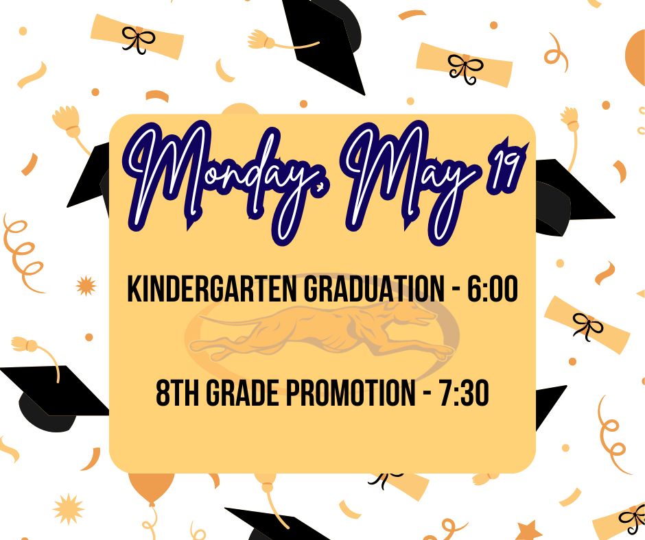 🎓 Kindergarten Graduation & 8th Grade Promotion Reminder! 🎓  We’re excited to celebrate our amazing students as they reach these important milestones!  📅 Date: [Insert Date] 🕒 Time: [Insert Time] 📍 Location: [Insert School Name]  👨‍👩‍👧‍👦 Family and friends are welcome to attend and cheer on our graduates!  🚗 Extra Parking Available: Additional parking will be open in the back by the baseball field. 🚪 Guest Entrance: Please enter through the gymnasium doors for easy access to the ceremony.  We look forward to seeing you there and celebrating this special day together! 🎉