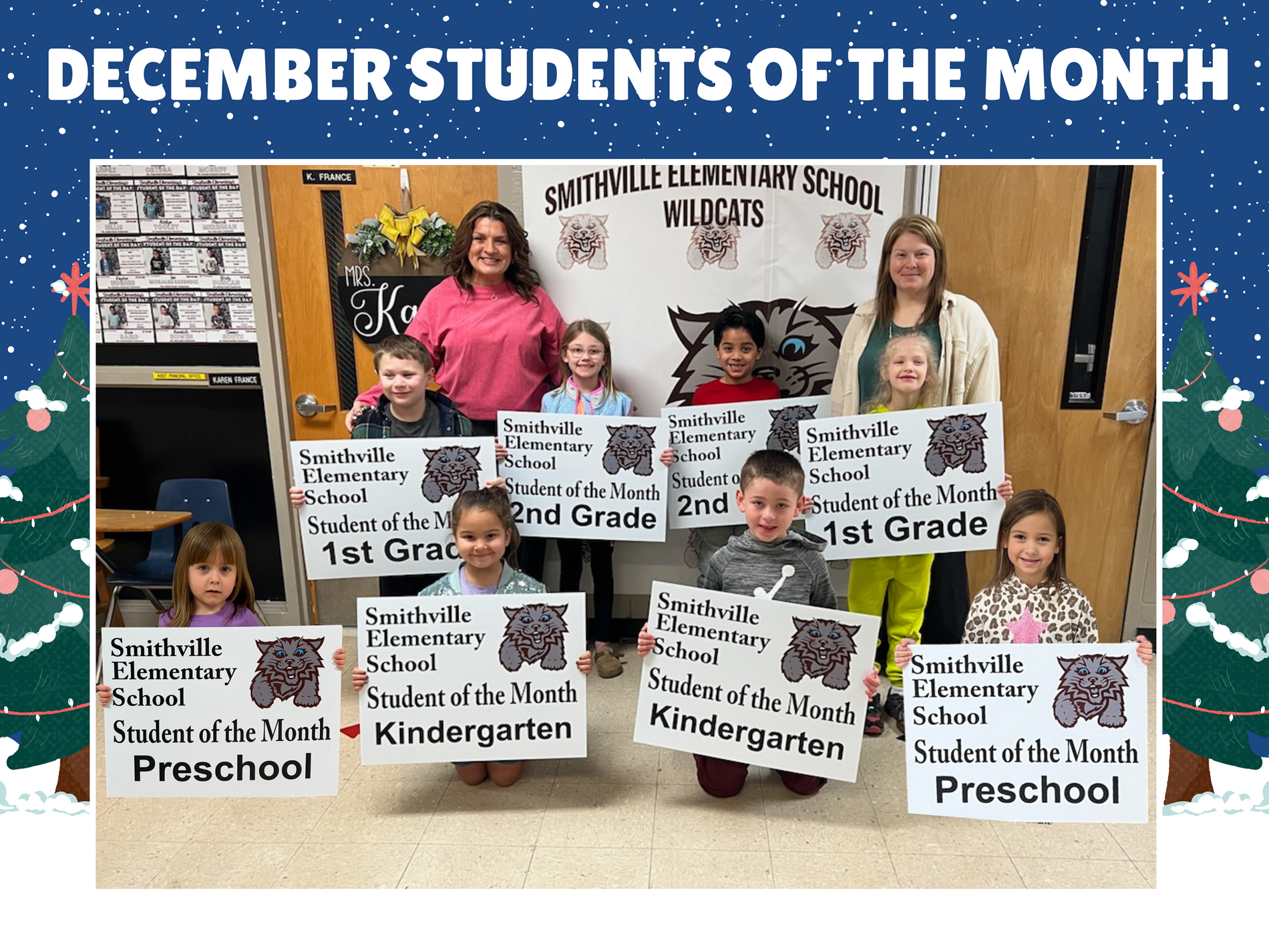 December students of the month