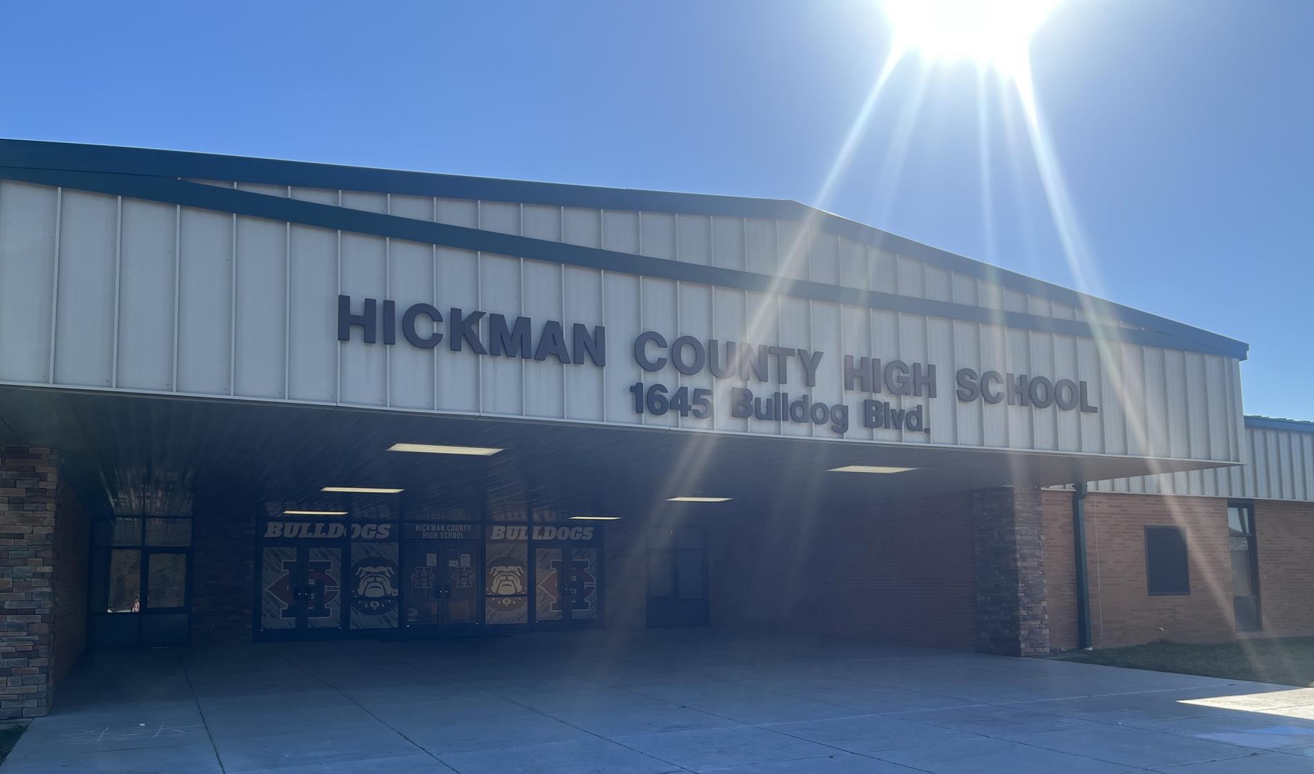 Front of HCHS building