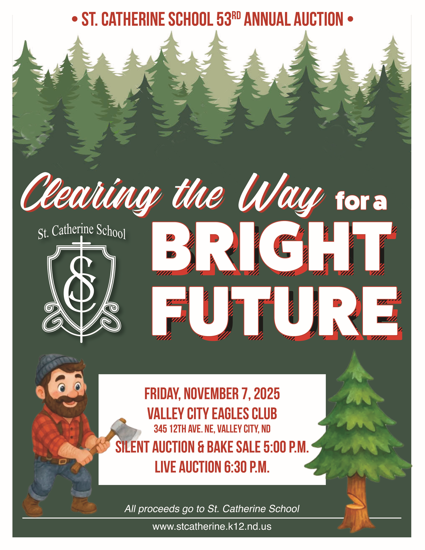 Flyer for 53rd annual fall auction Flyer for 53rd annual fall auction