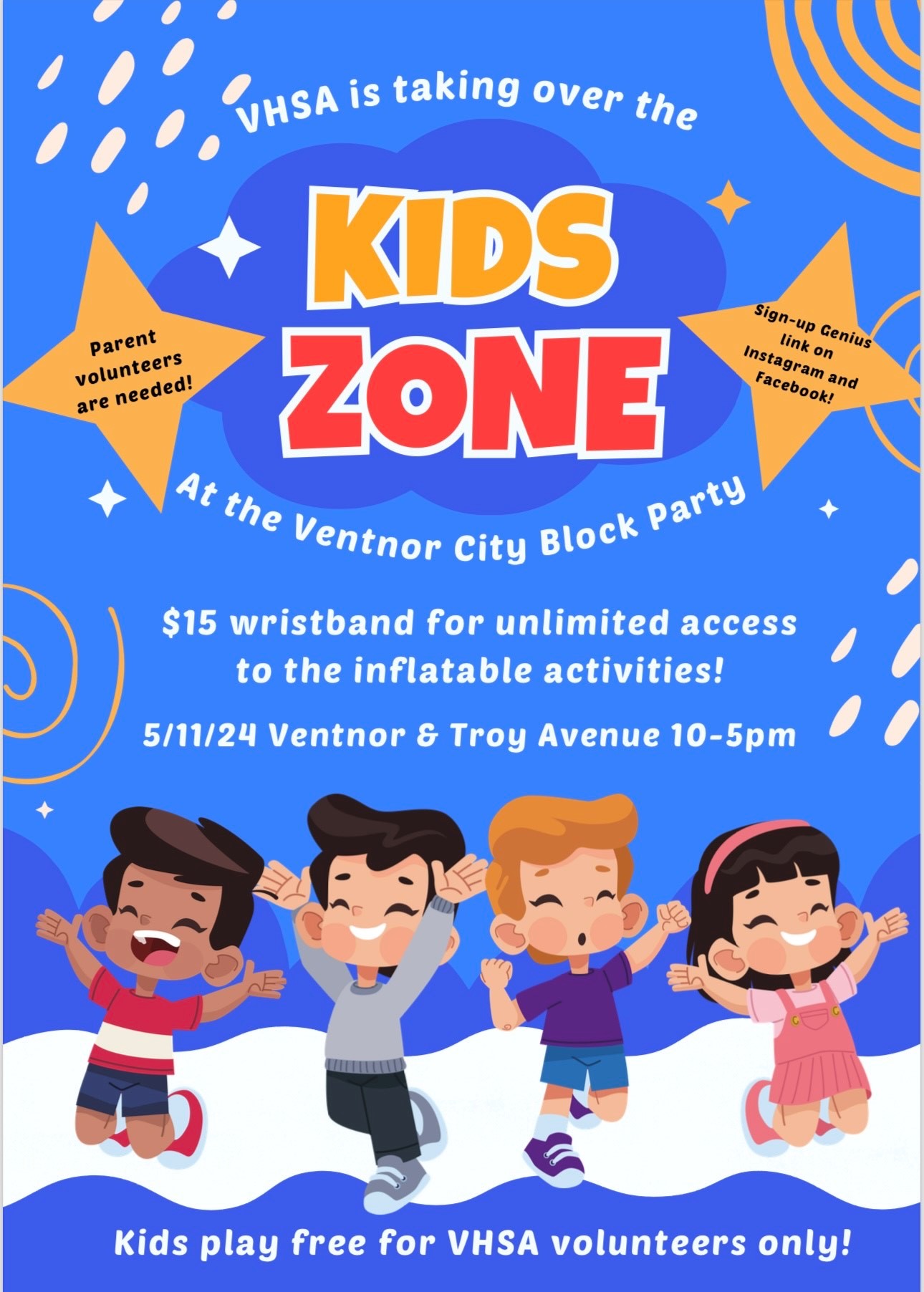 VHSA Kid Zone 5-11-24