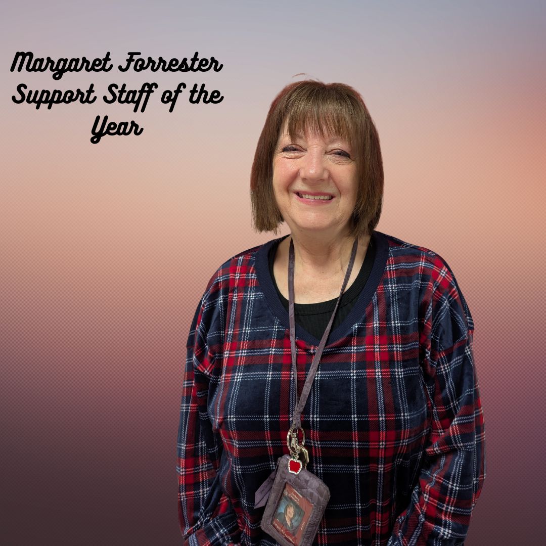 Margart Forrester, Decherd's Support Staff of the Year