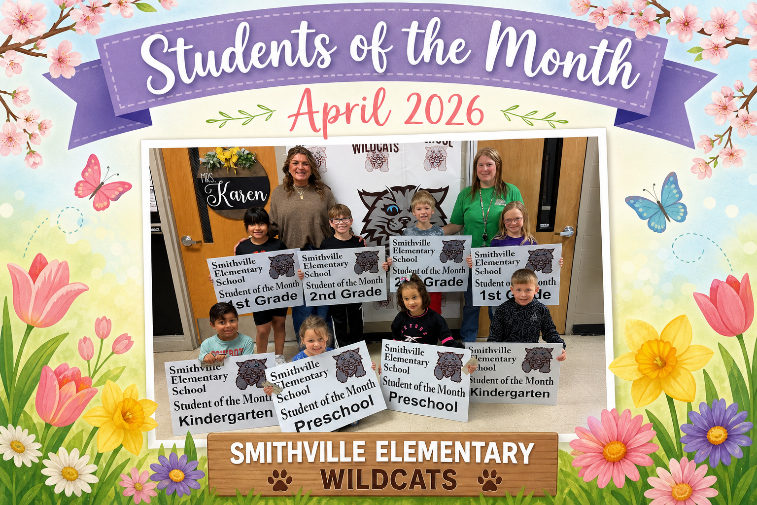 April students of the month