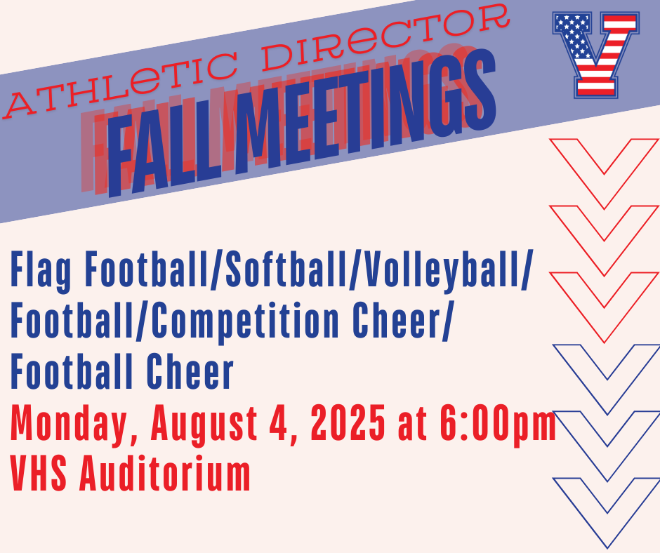 Fall Athletic Director Sports Meetings