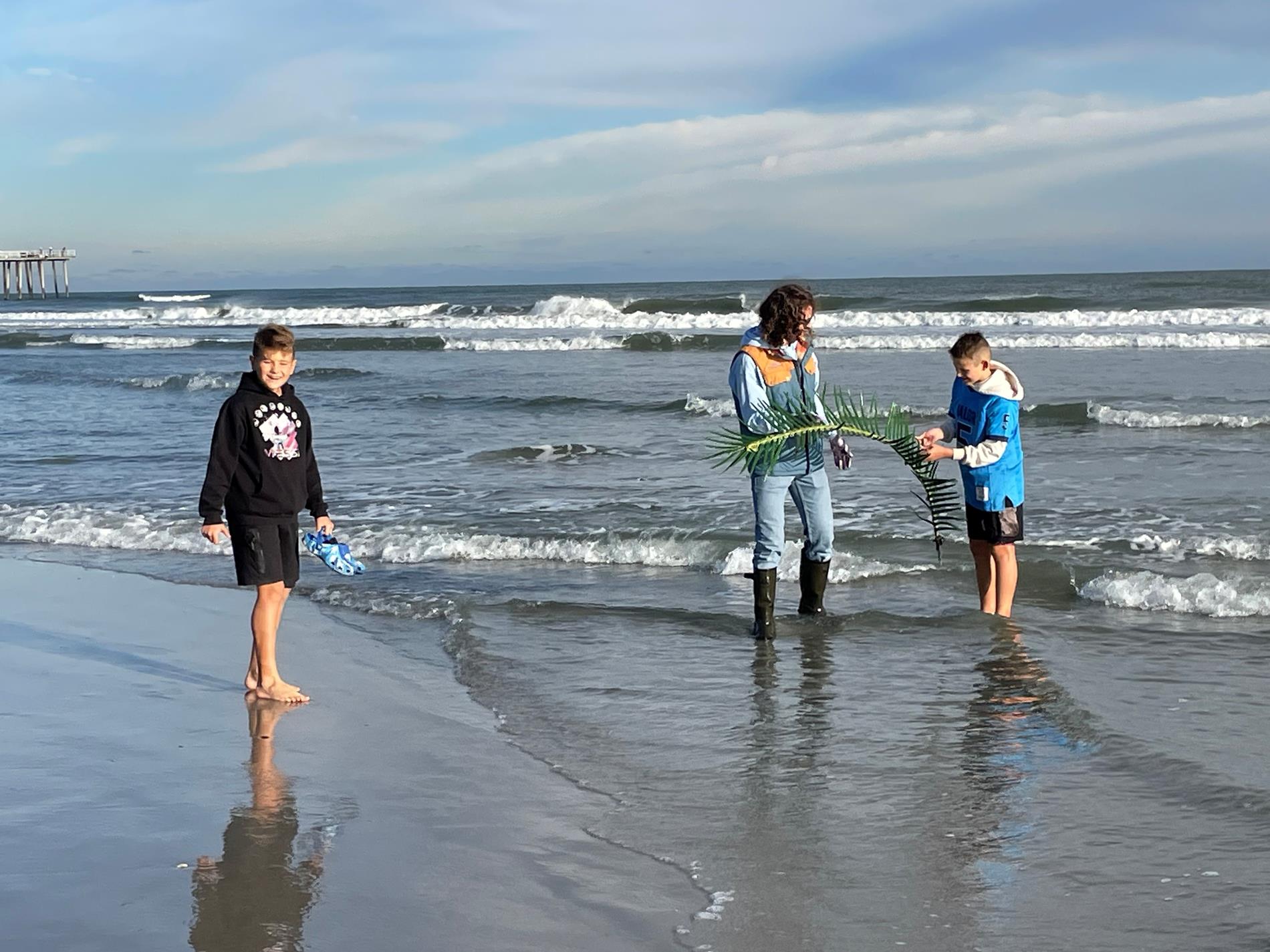 VECC Beach cleanup Oct 2024