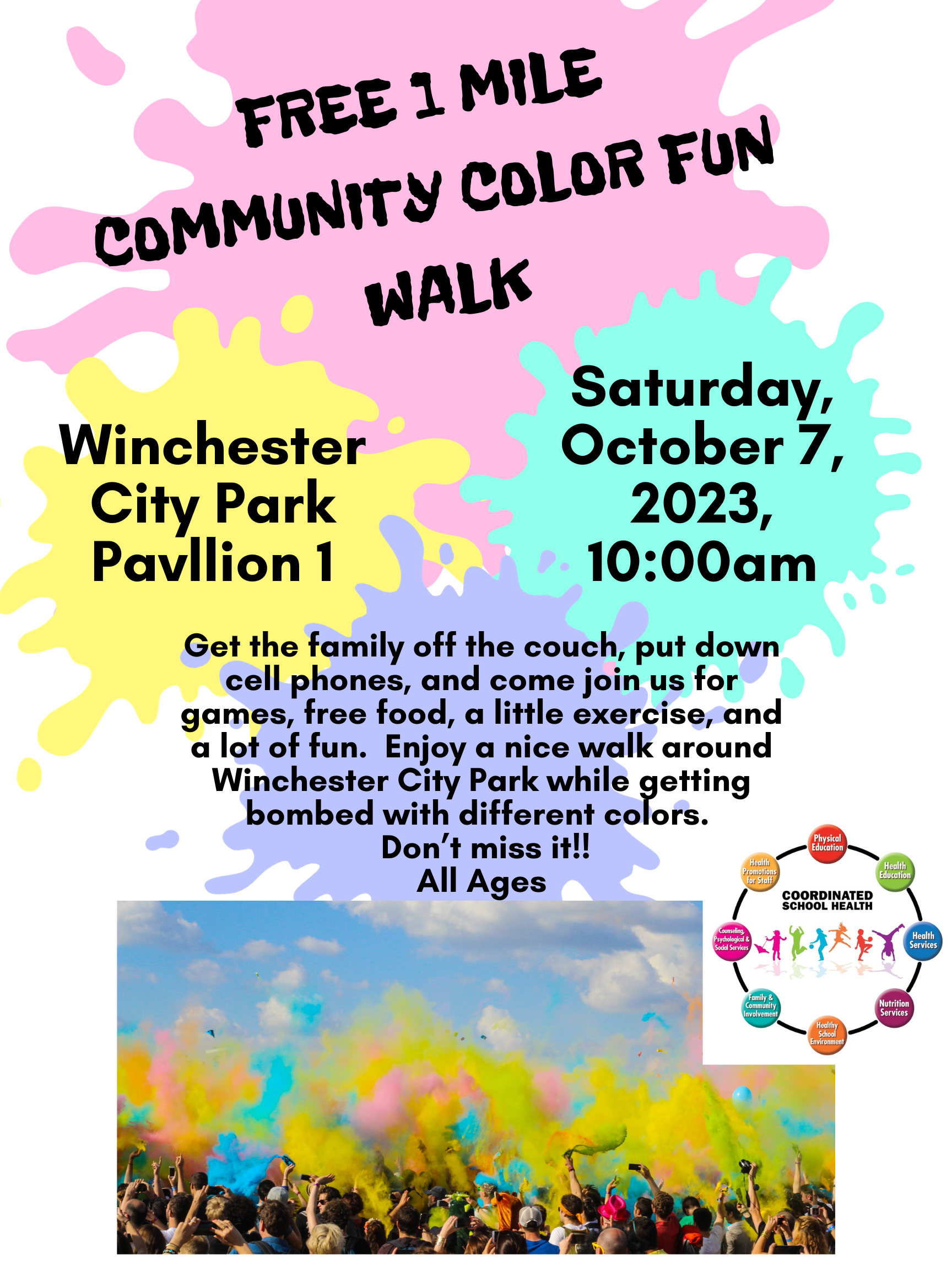 Community 1-Mile Color Walk