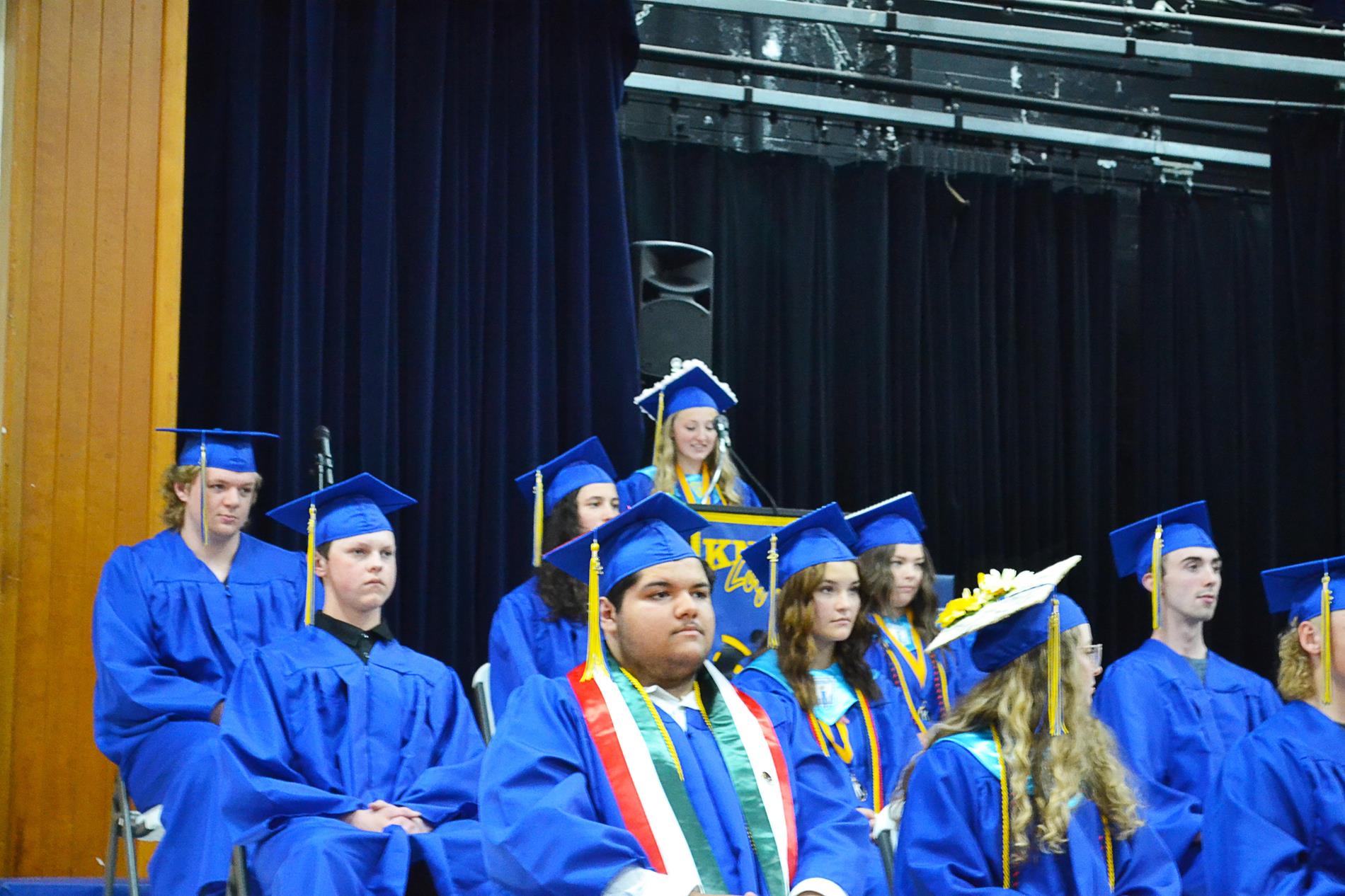 Student address to the graduating class