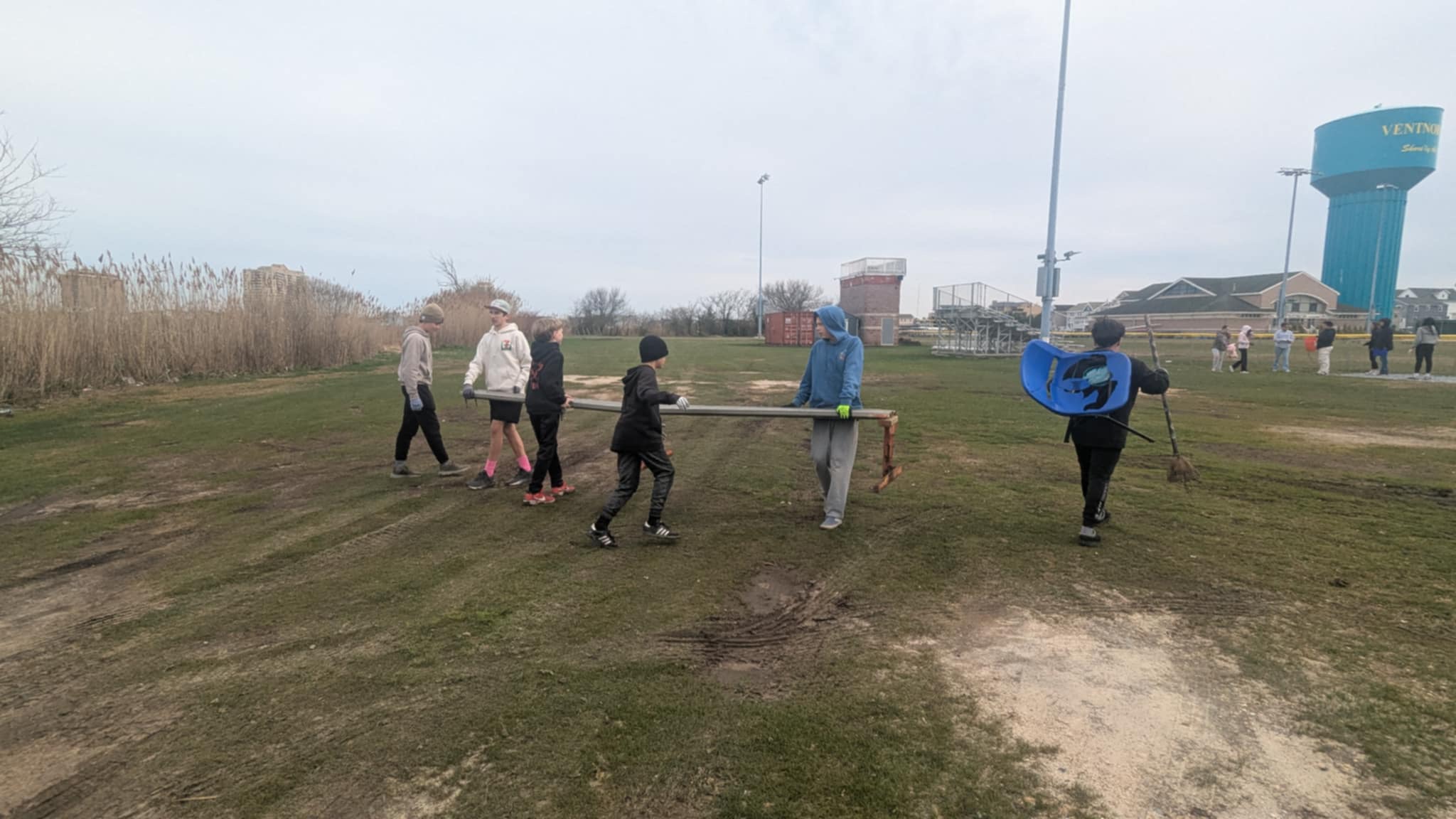 VECC Beach cleanup April 2025