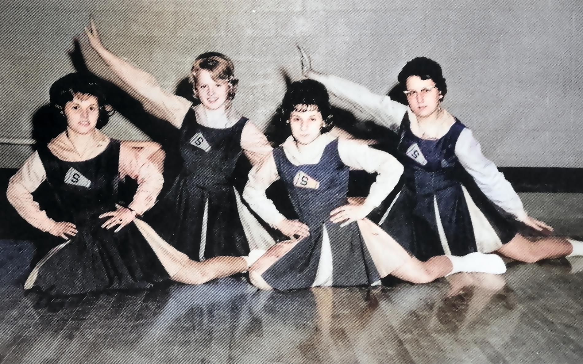 1963-64 Freshmen Cheerleaders