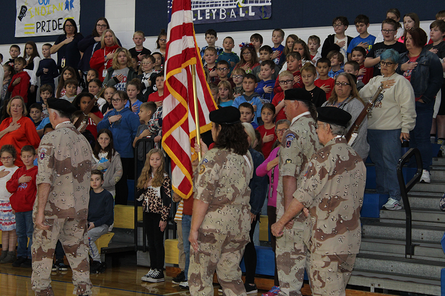 trooping the colors