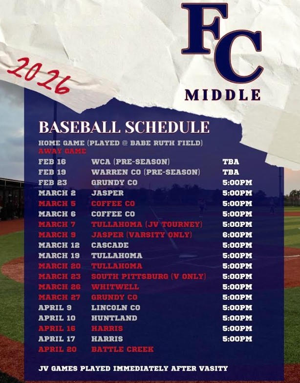 2026 Baseball schedule