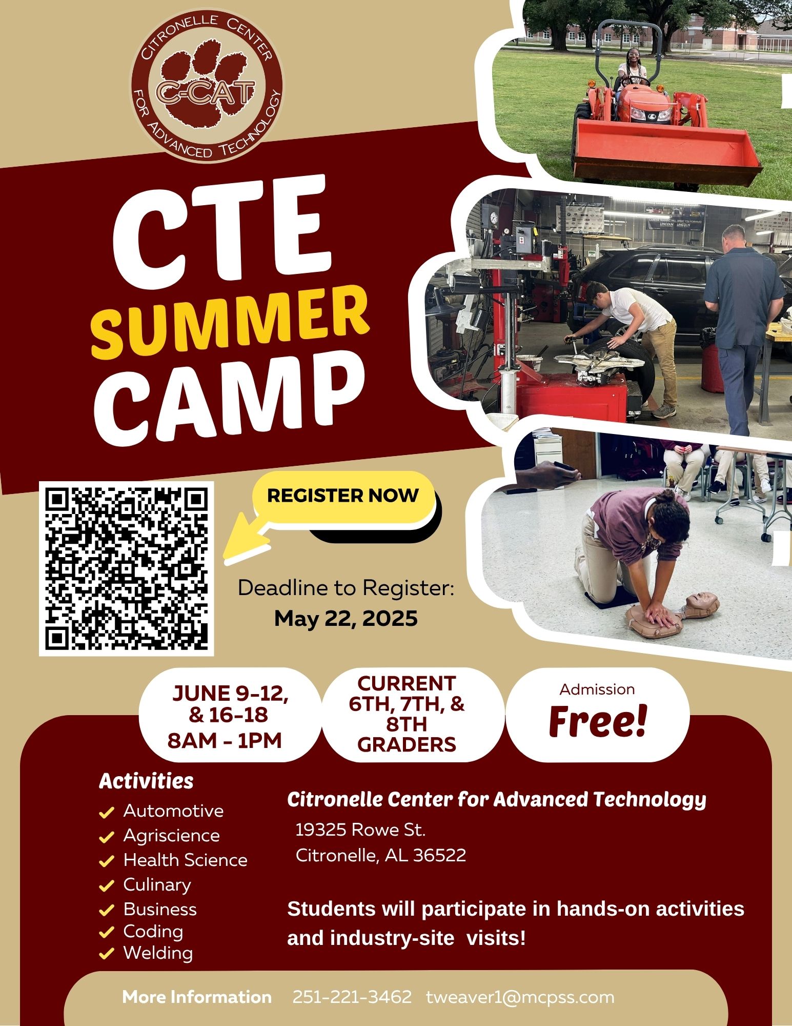 Summer Camp Information