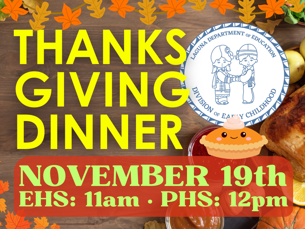 DEC Thanksgiving Dinner · Wednesday, November 19th, 2025