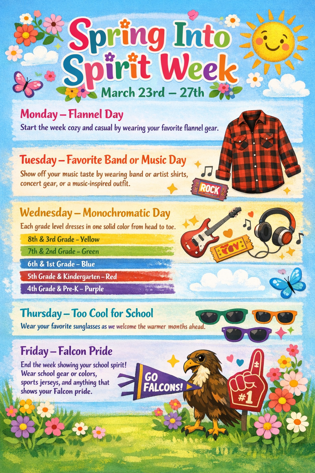 Spring Spirit Week 2026