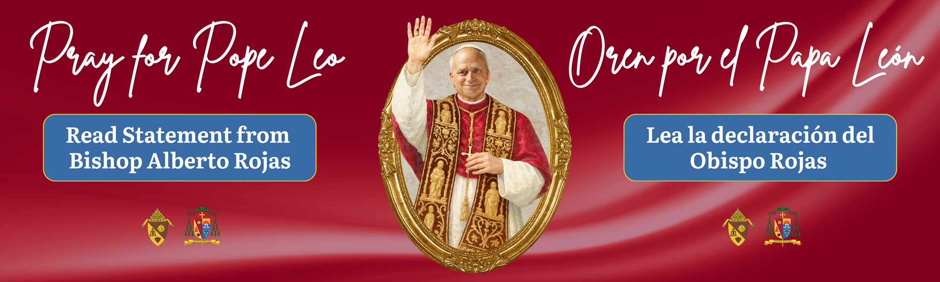 Pray for Pope Leo