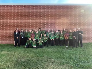 WCHS Band after state champtionship competition