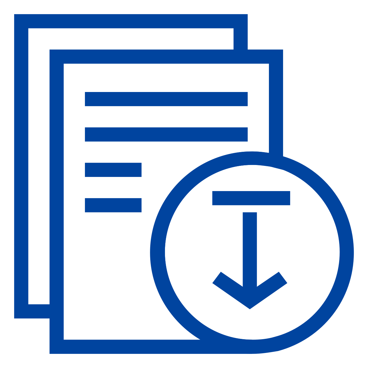 Document Download Icon