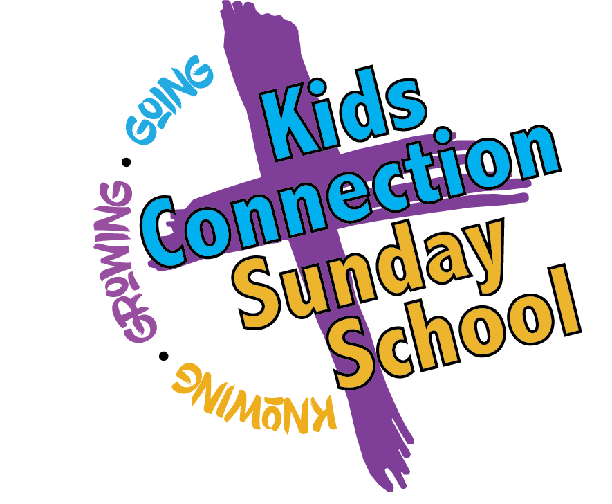 Kids Connection Sunday School New Logo