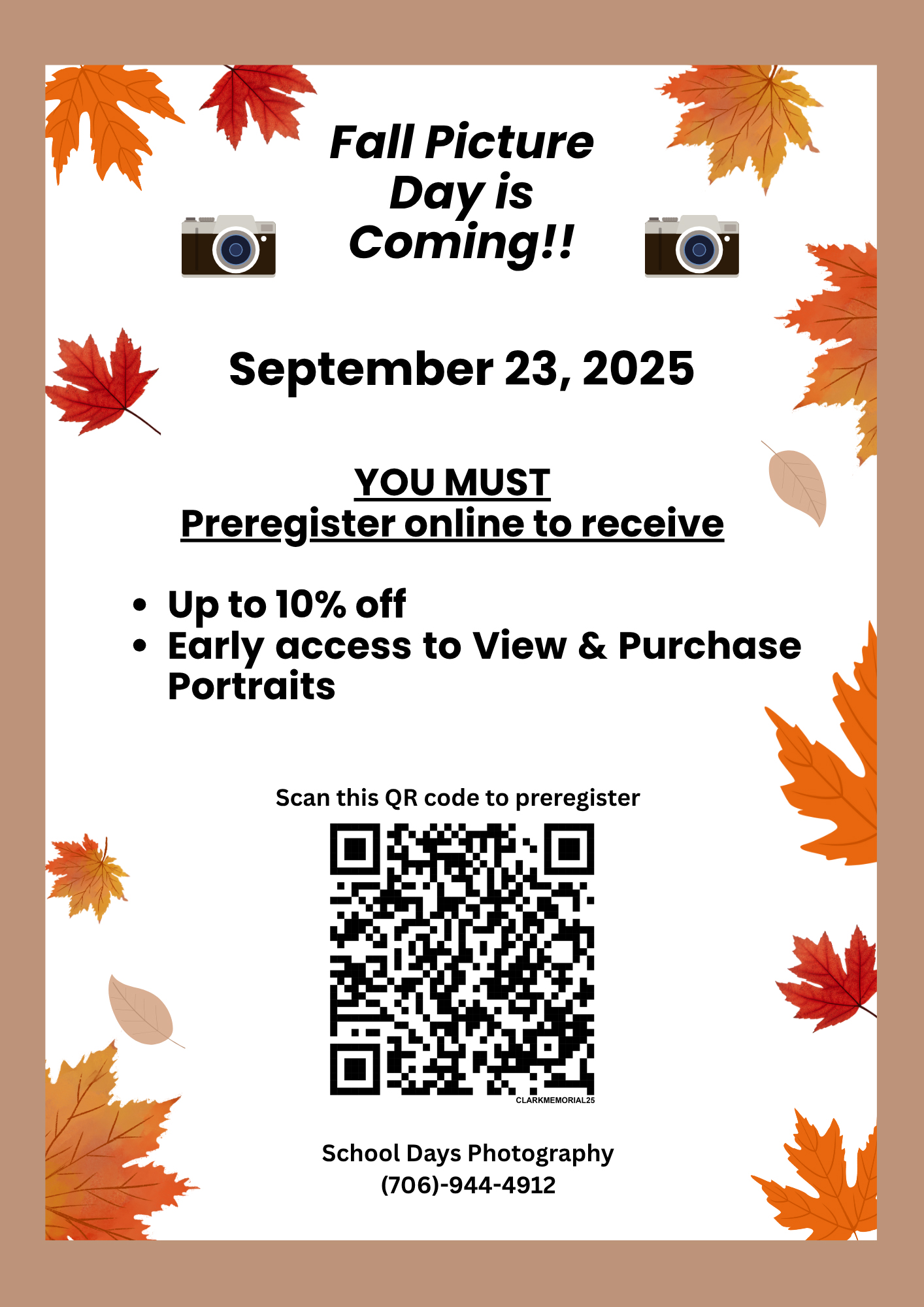 Fall Picture Day