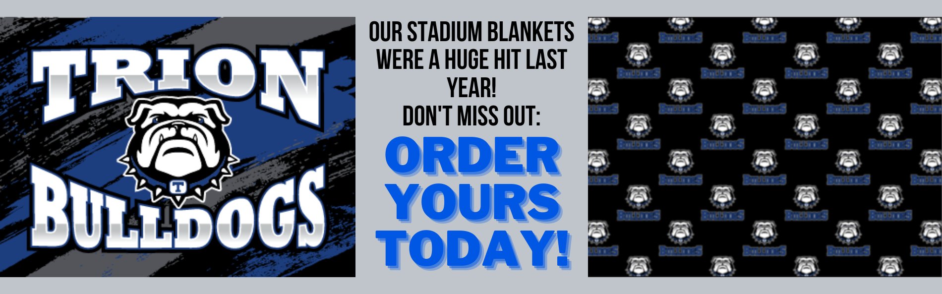 Stadium Blanket Orders