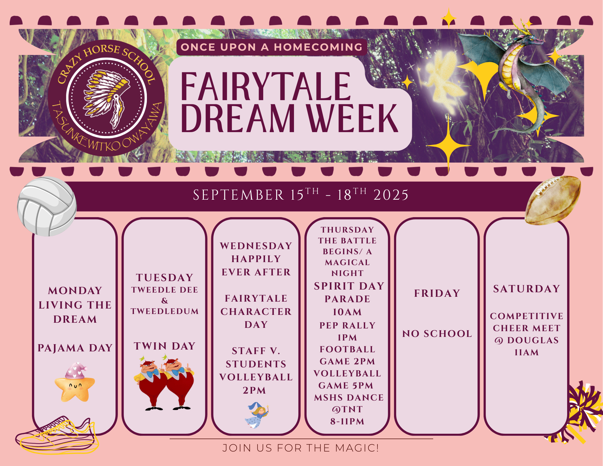EVENTS OF HOMECOMNG WEEK