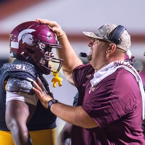 Coffee High Head Football Coach Mike Coe