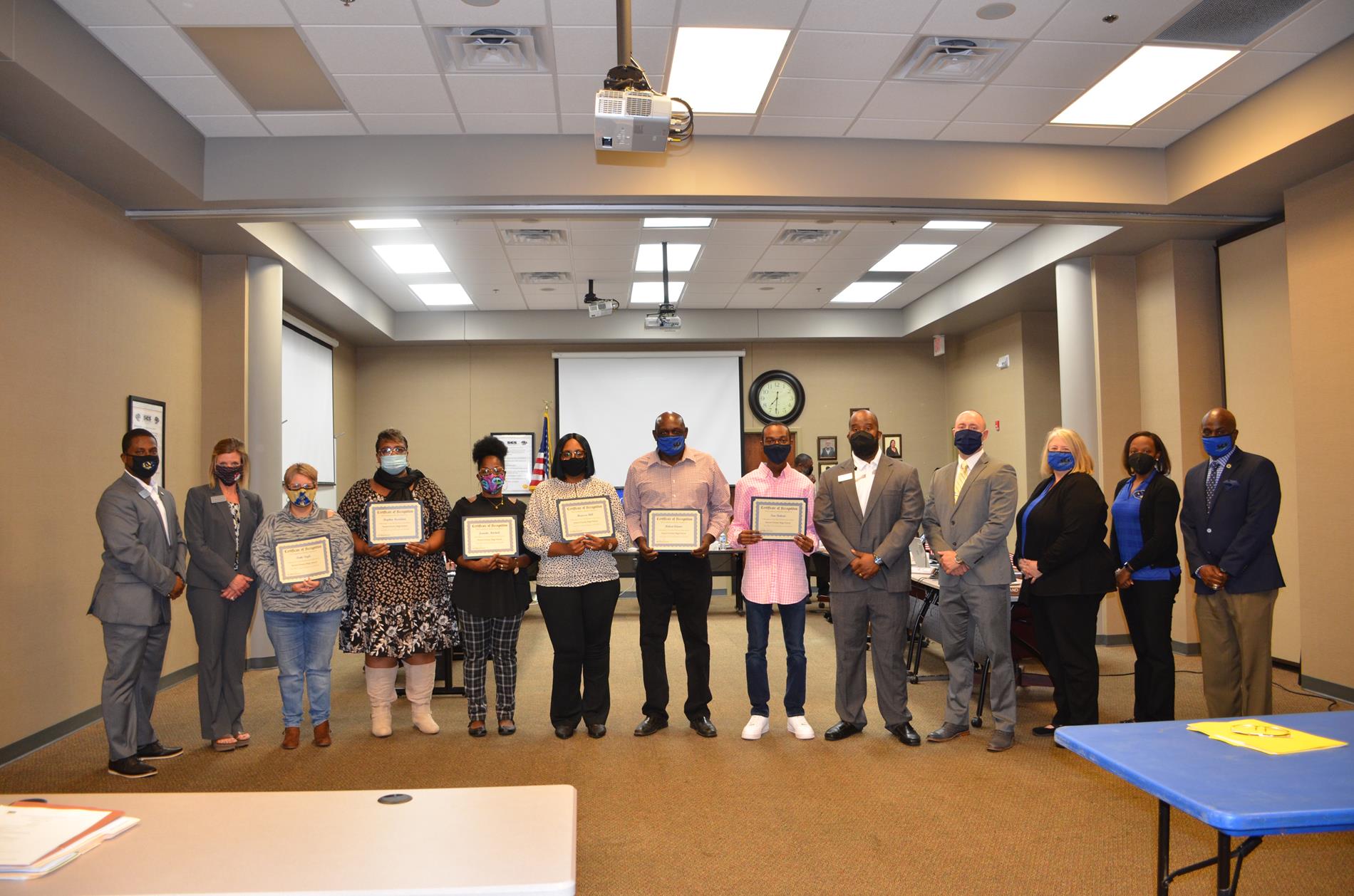 Sumter County Schools November 2021 Board Recognition Program