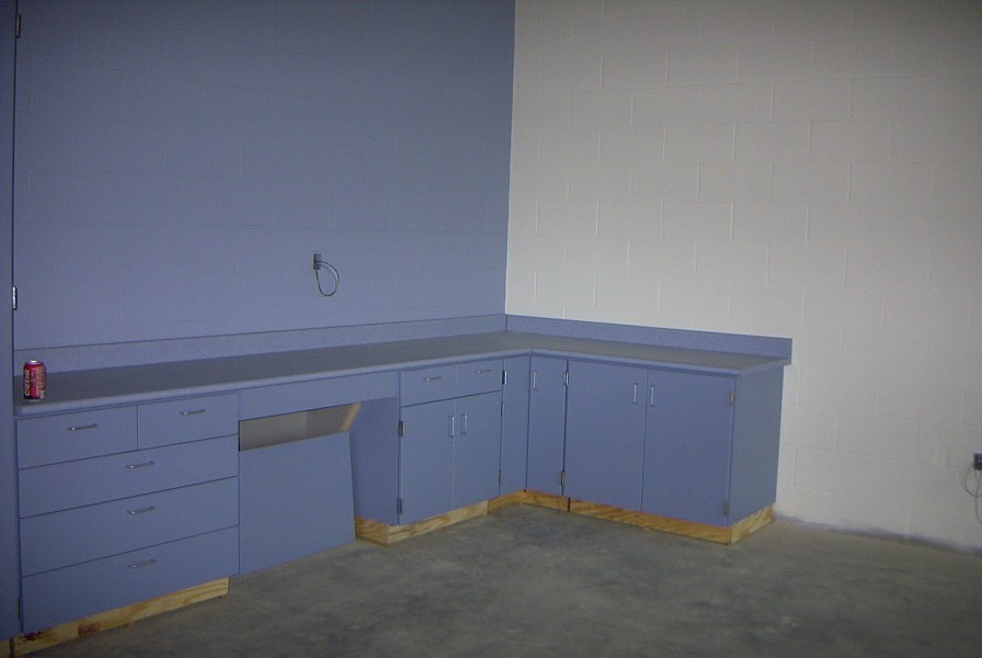 Classroom and countertops