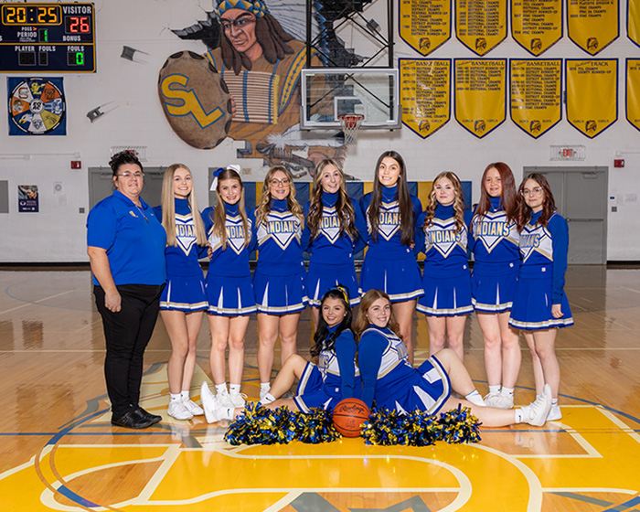 Basketball Cheerleaders