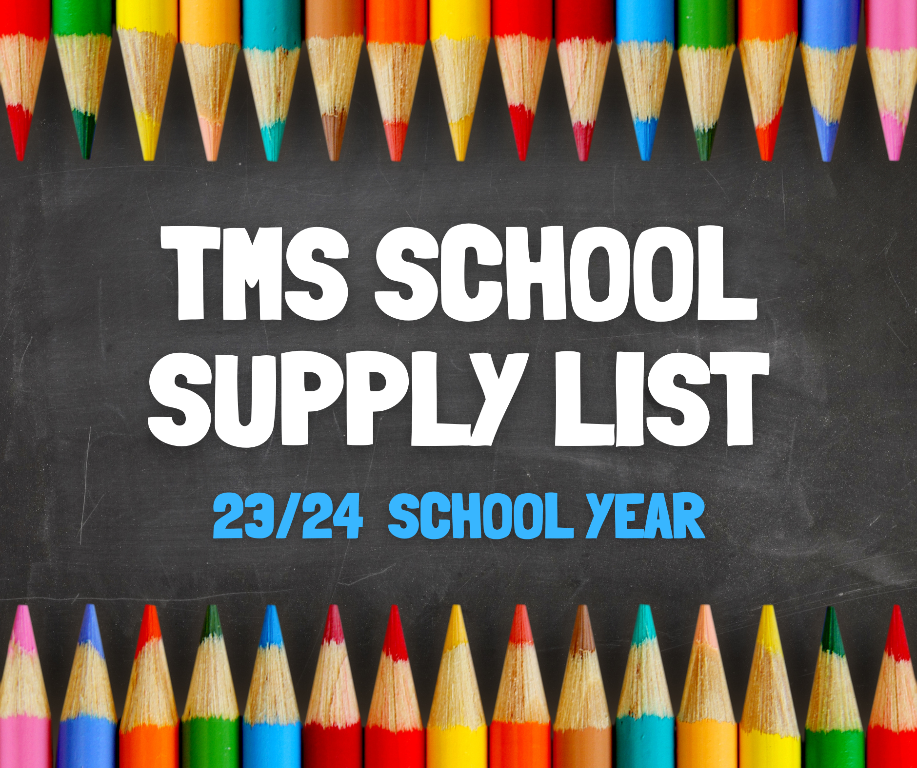 TMS School Supply List