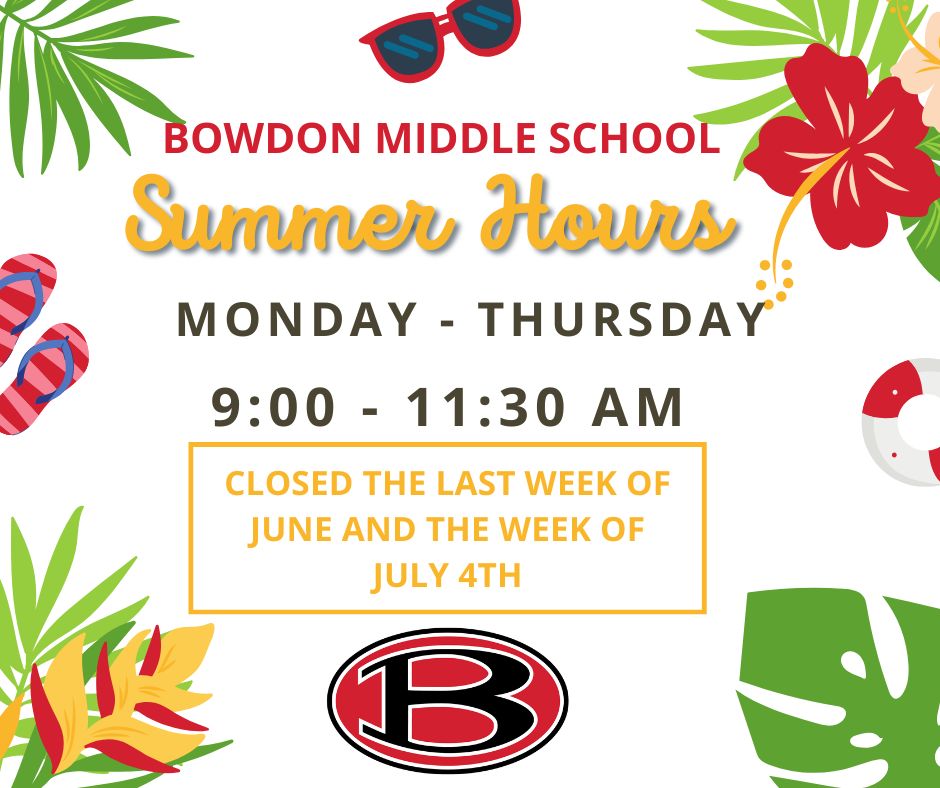 BMS Summer 2025 Working Hours