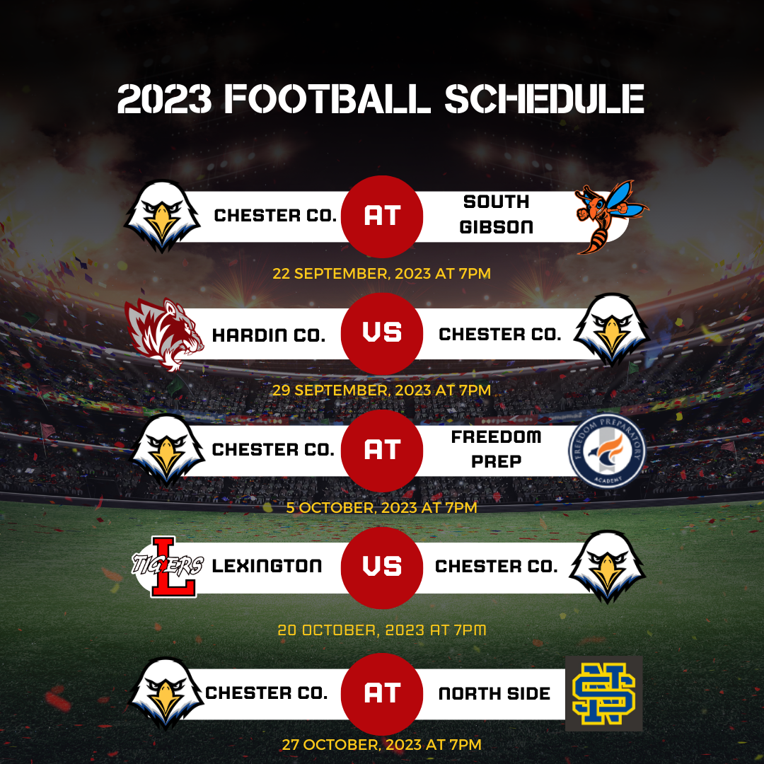 2023 Football Schedule Part 2