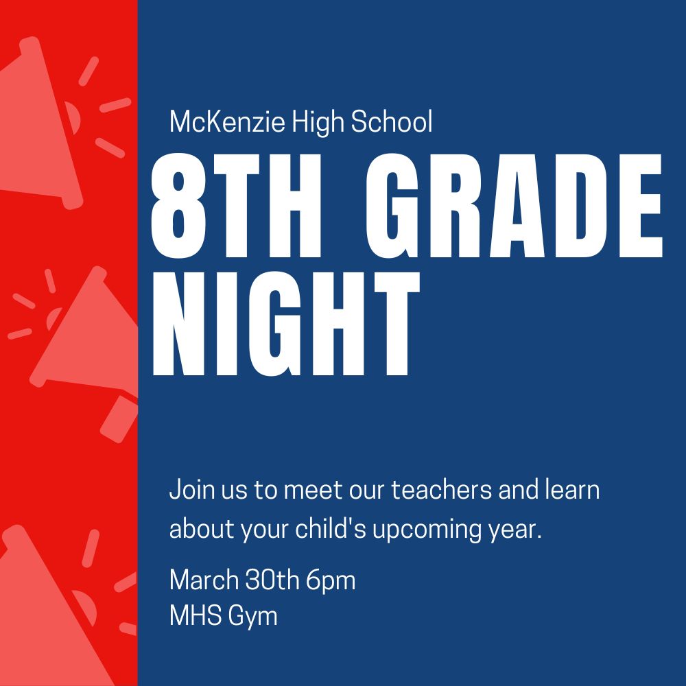 8th Grade night