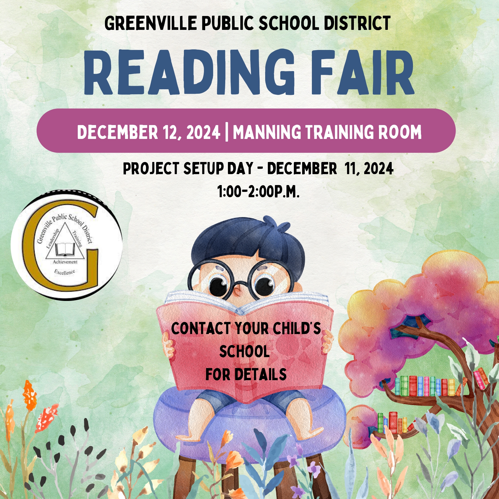 GPSD Reading Fair 2024