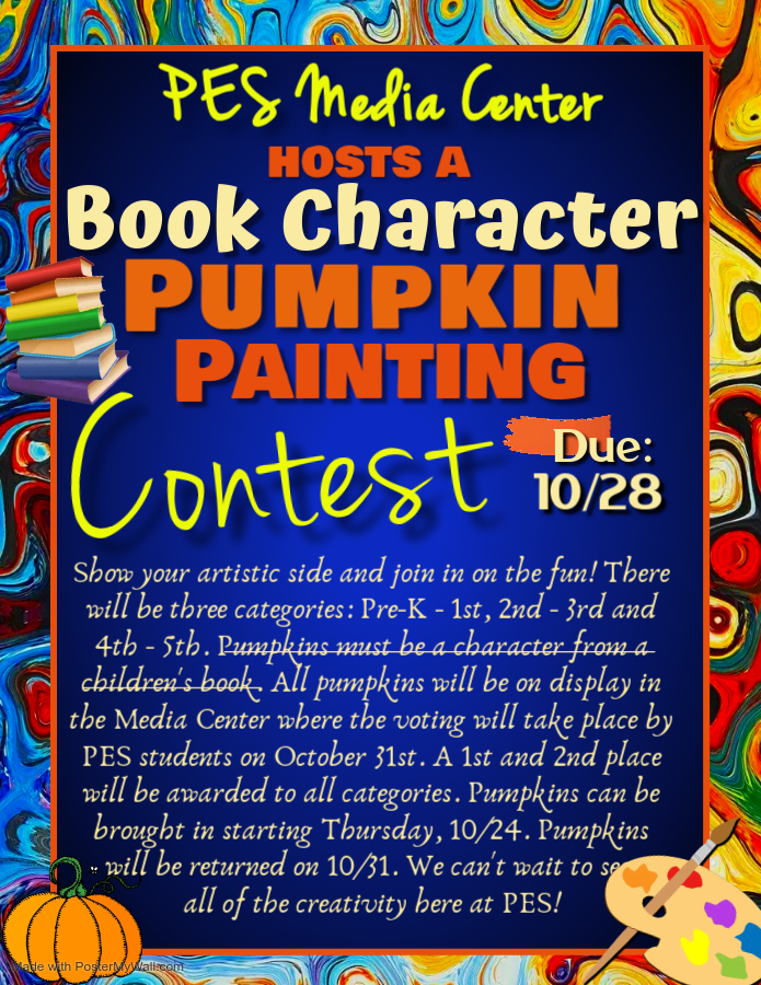 Pumpkin Painting Contest Flyer