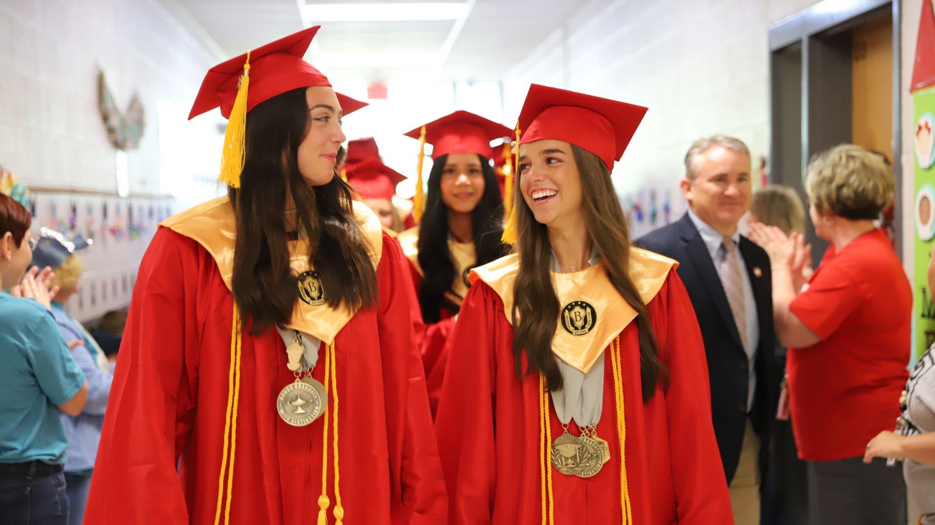 MHS Grad Walk Through